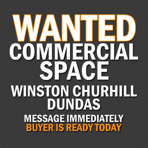 » Commercial Space Wanted Near Mississauga
