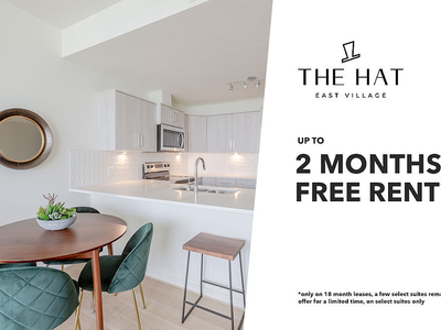 Calgary Pet Friendly Apartment For Rent | East Village | The Hat at East Village