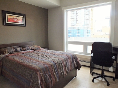 Edmonton Condo Unit For Rent | Downtown | Fully furnished Downtown Executive suite