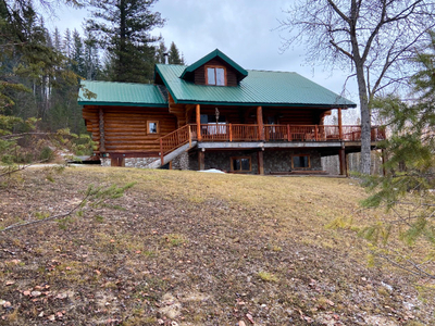 Property and Log Home for Sale in Donald BC