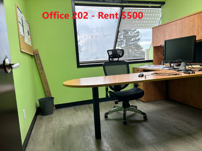 4 Offices Rental on 107 Ave