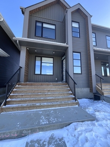Calgary Duplex For Rent | Seton | Brand new 3 bedrooms 2.5 baths
