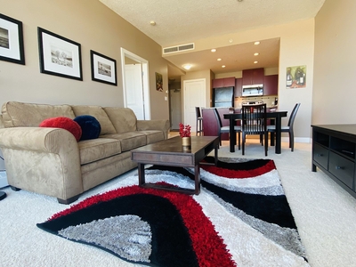 Calgary Pet Friendly Condo Unit For Rent | Spruce Cliff | Beautifully Furnished 2B 2B Condo by