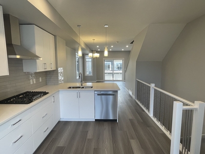 Calgary Townhouse For Rent | Sage Hill | End Unit Brand New Townhome