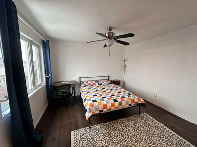 Master bedroom with separate bathroom for rent
