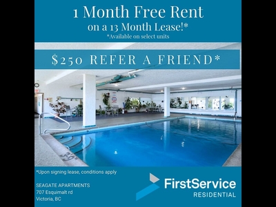 Victoria Pet Friendly Apartment For Rent | Victoria West | 707 Esquimalt Rd