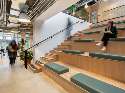 A beautifully designed office to fit a growing team of up to 10.