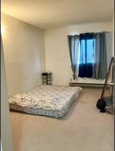 1 private bedroom in a 2 bedroom apartment