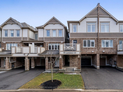 3 Bedroom Mattamy Built Freehold Townhouse in Milton