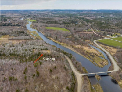 Fully serviced lot for sale overlooking the St Mary’ Nova Scotia