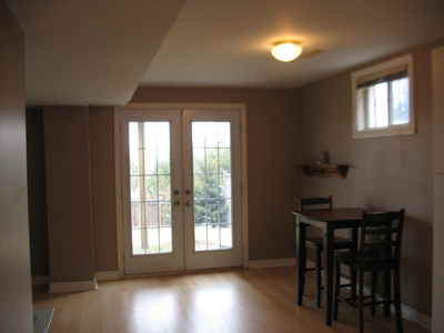 MAY-FURNISHED FULL BSMT W/O, (1) PERSON ONLY Bylaw 705-735-6335