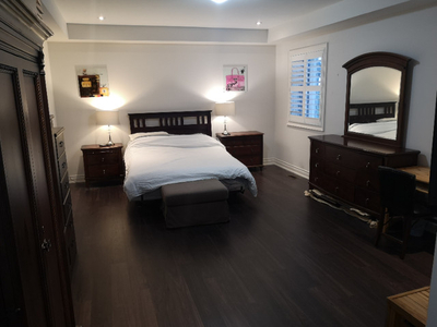 Spacious MasterBedroom for Rent,Tranquil View, Oakville Traf/Dun
