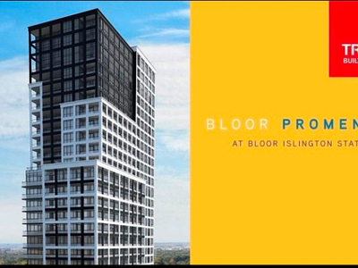 2bed+den 2 bath new condo at Bloor/Islington (Toronto)