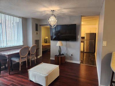 FURNISHED TWO-BDR CONDO, ENSUITE LAUNDRY, KINGSTON AND LAWRENCE