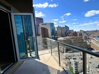 Calgary Pet Friendly Condo Unit For Rent | East Village | Renovated 2-Bed Condo with Spectacular