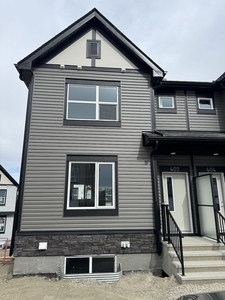 Calgary Pet Friendly Townhouse For Rent | Evanston | Double Parking Stall New Walkout