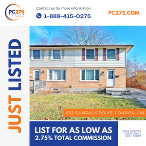 832 Dundalk Drive, London - Just Listed with PC275 Realty