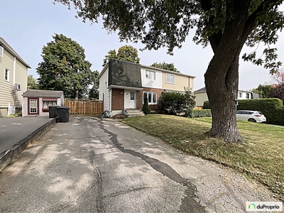 Semi-detached for sale Boisbriand 3 bedrooms 1 bathroom