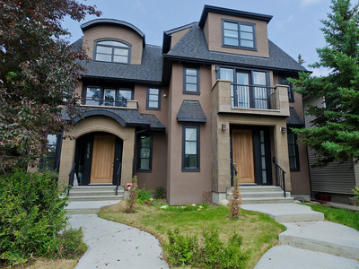 Calgary Duplex For Rent | West Hillhurst | New 3 Storey House
