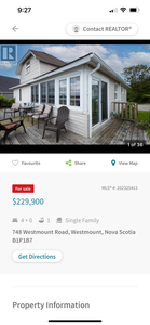 Waterfront House for sale Sydney Nova Scotia