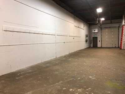 650 sf warehouse for storage only $1400/month + utilities + HST