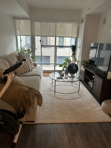 Bright one bedroom + den for rent