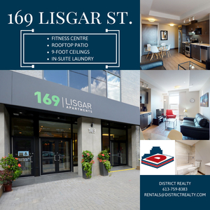 February, 2 Bed 1 Bath in Golden Triangle, steps to Elgin Street