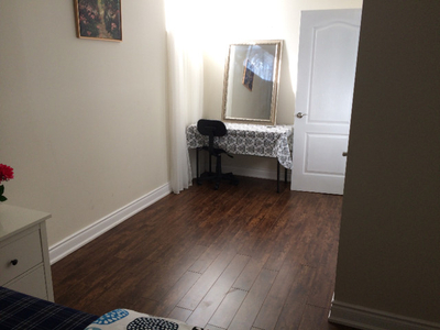 Two bed rooms in a furnished basement apartment from 1st March
